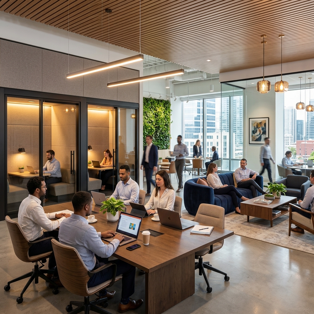 Activity-based zoning office space