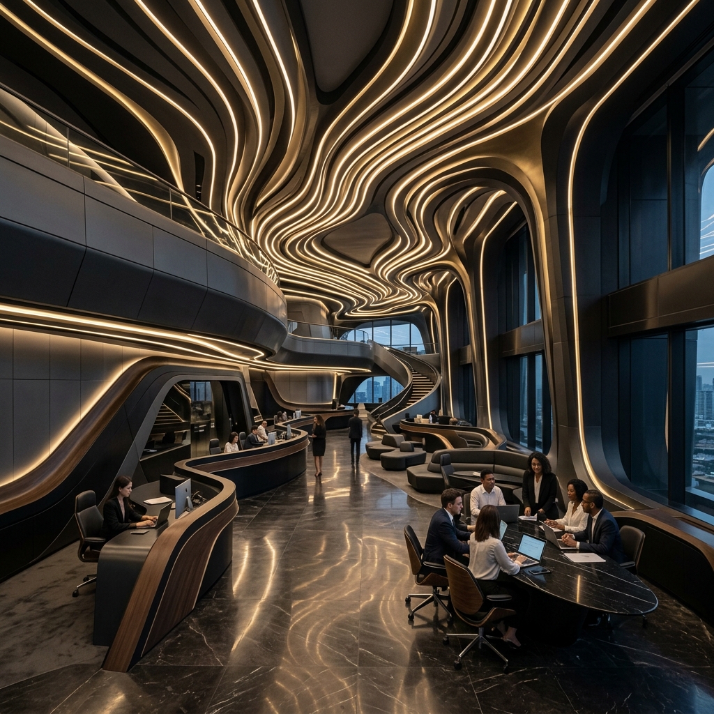 Commercial turnkey interior design